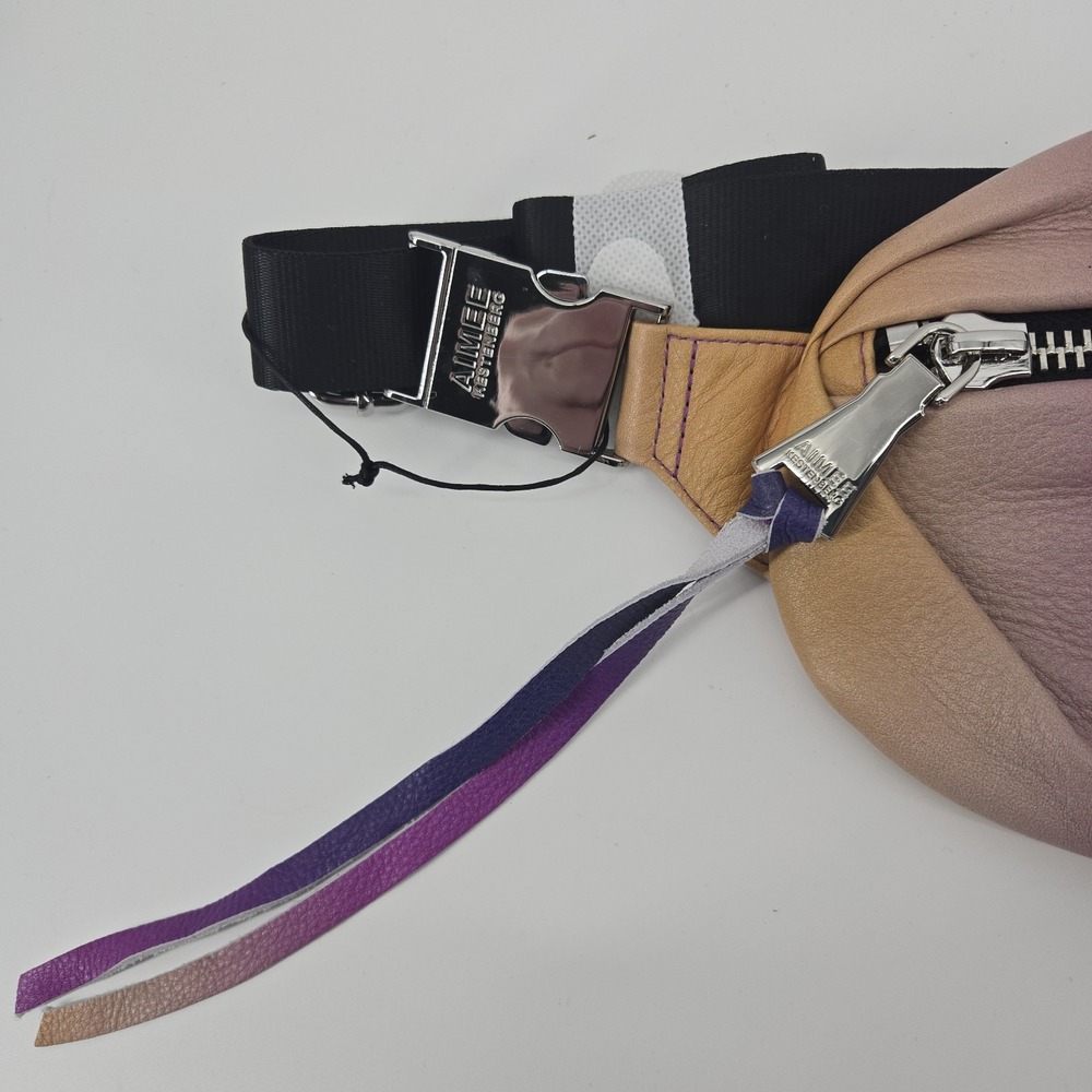 Aimee Kestenberg Leather Convertible Milan Belt Bag Island Ombre New - Picture 2 of 4